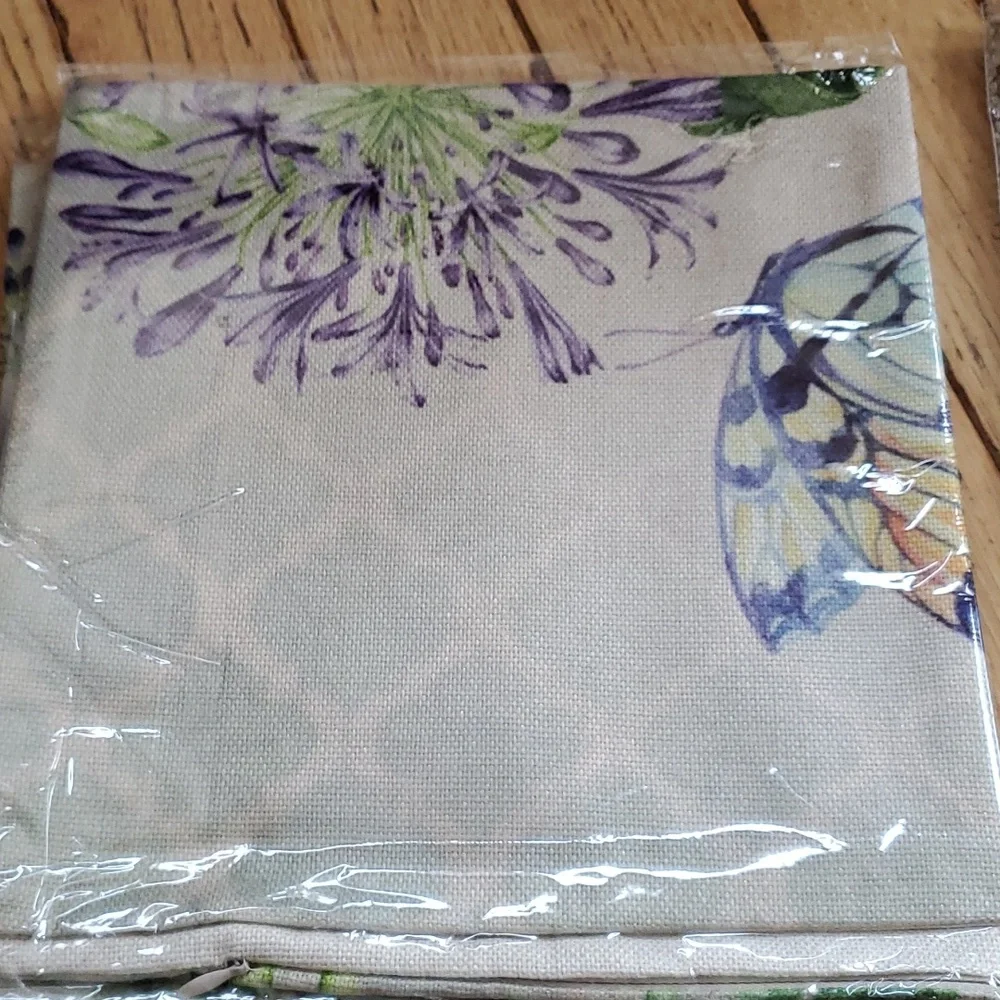 Jotom butterfly pattern throw pillow covers